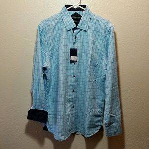 Silverstone Men's Long Sleeve Dress Shirt